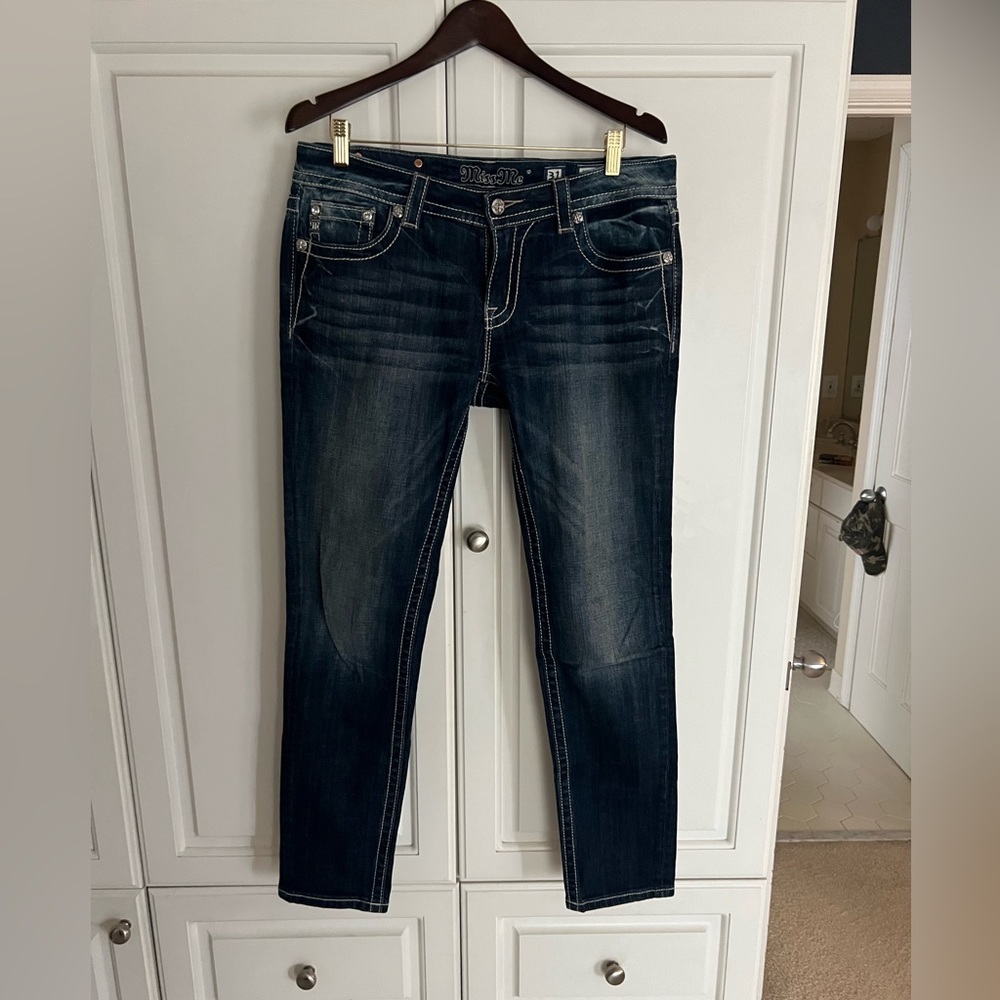 Miss Me blue denim jeans size 31